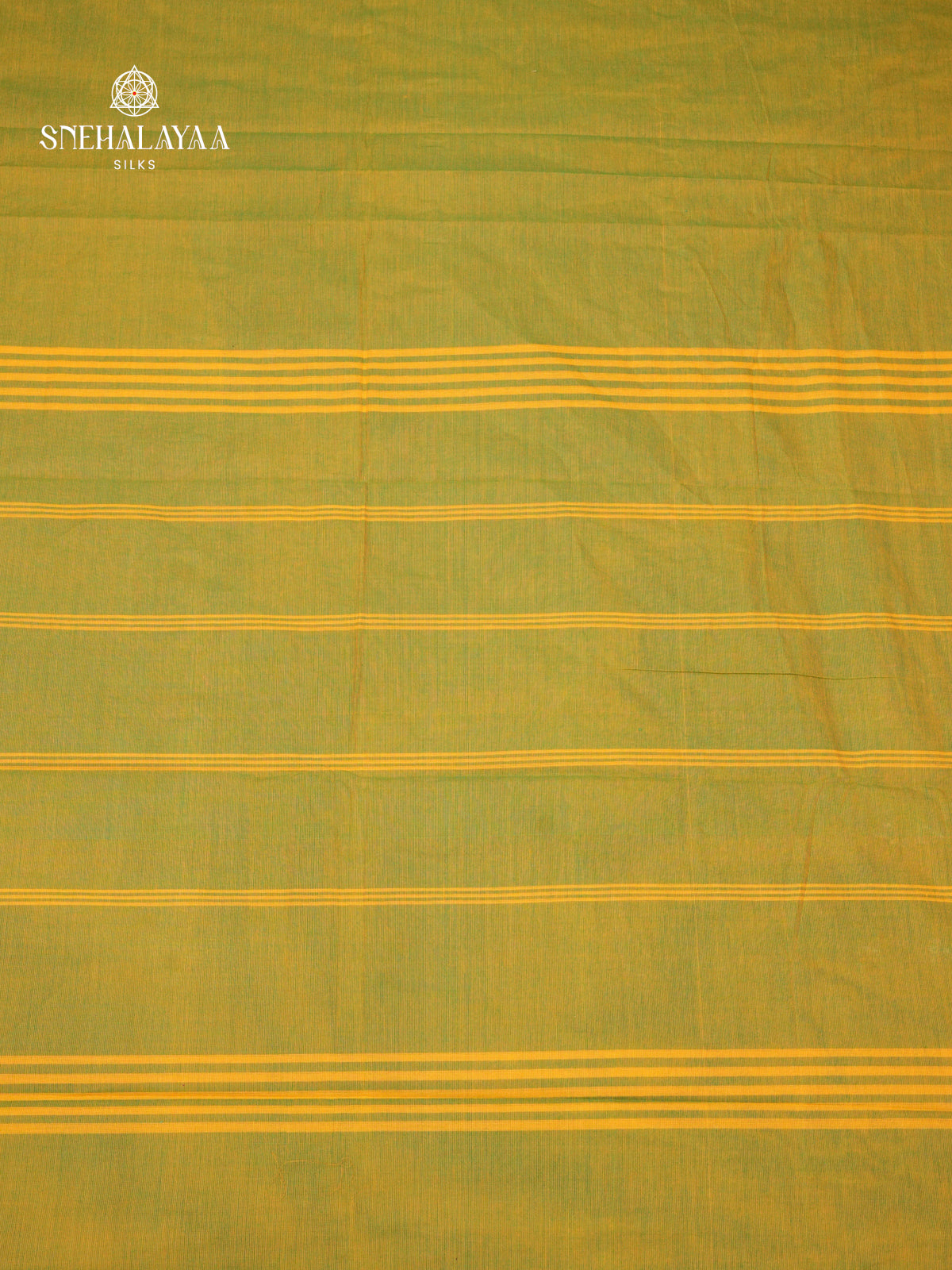 Olive Green Chettinad Cotton Saree