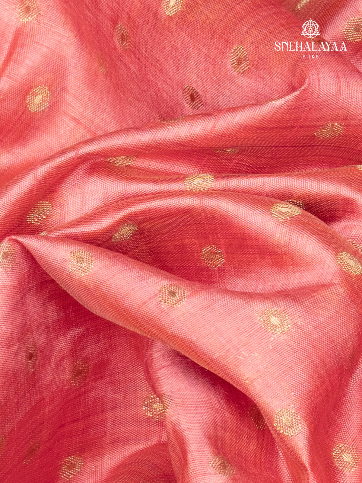 Pink Raw Silk Saree