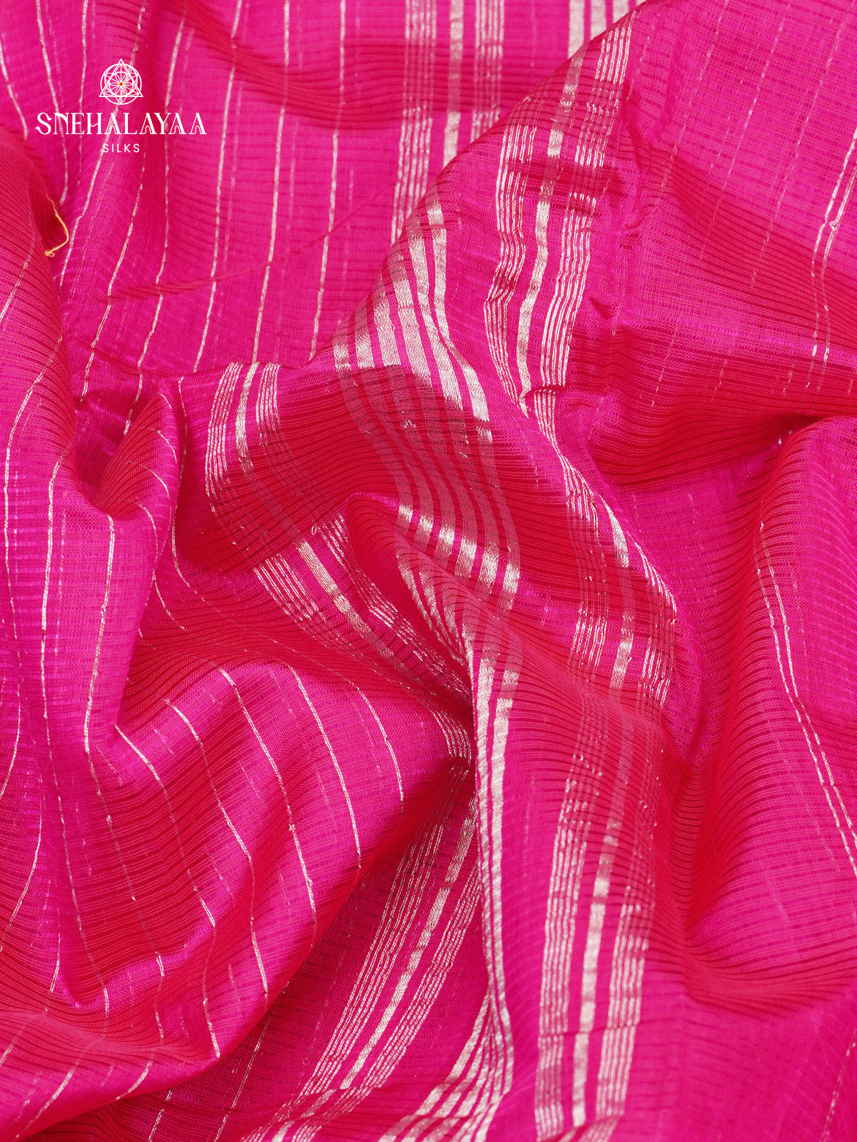 Rani Pink Mangalagiri Silk Cotton Saree