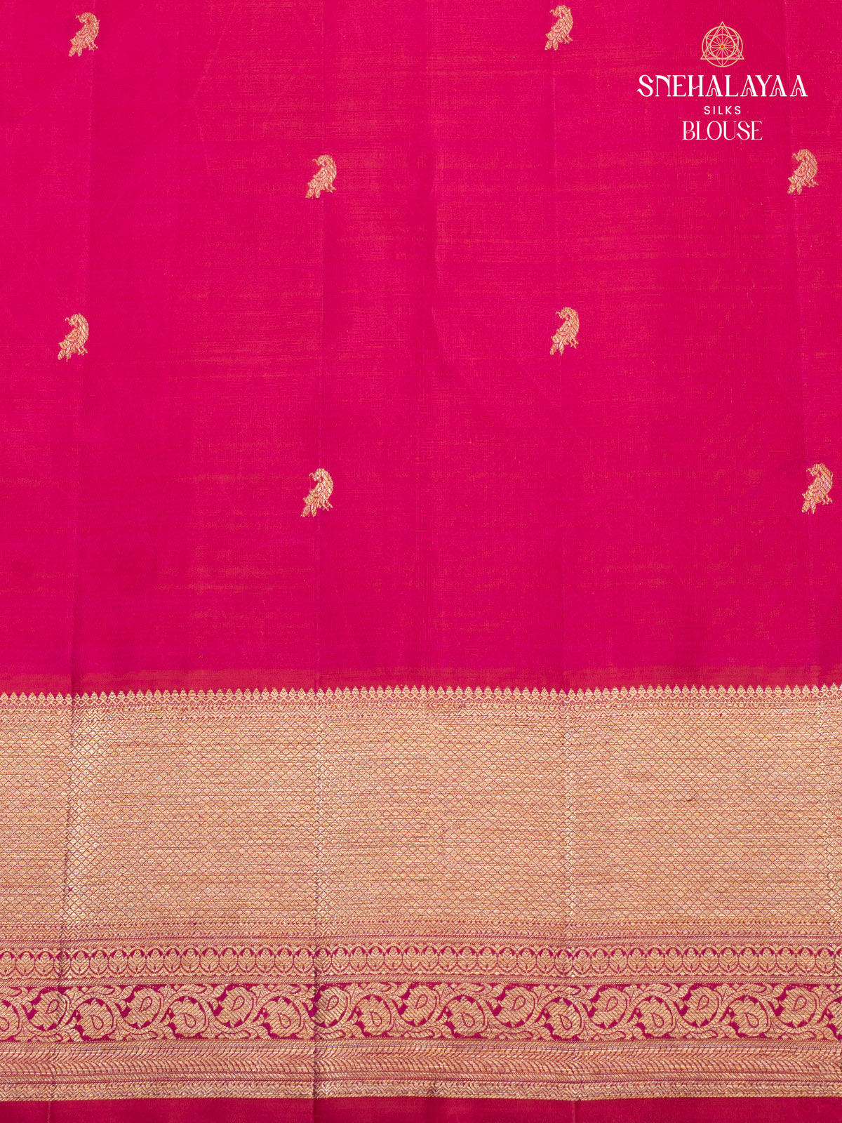 Pink Kanjivaram Silk Saree