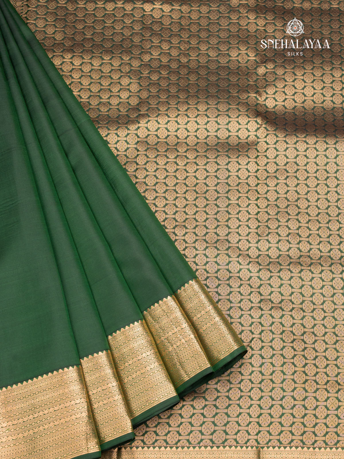 Green Kanjivaram Silk Saree