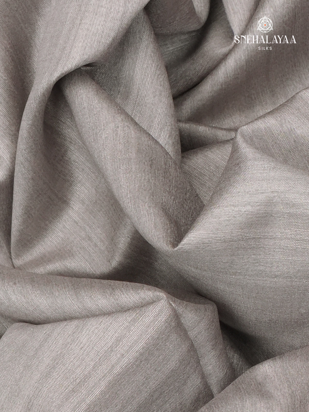 Grey Kalamkari Tussar Saree