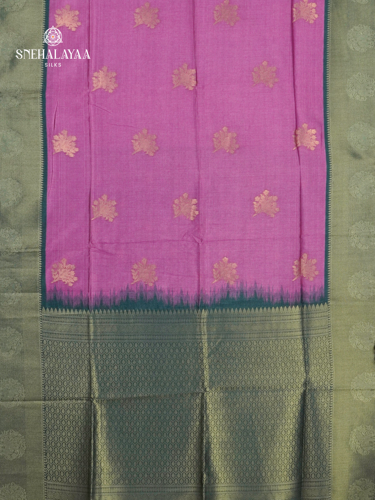Lavender Jute Saree