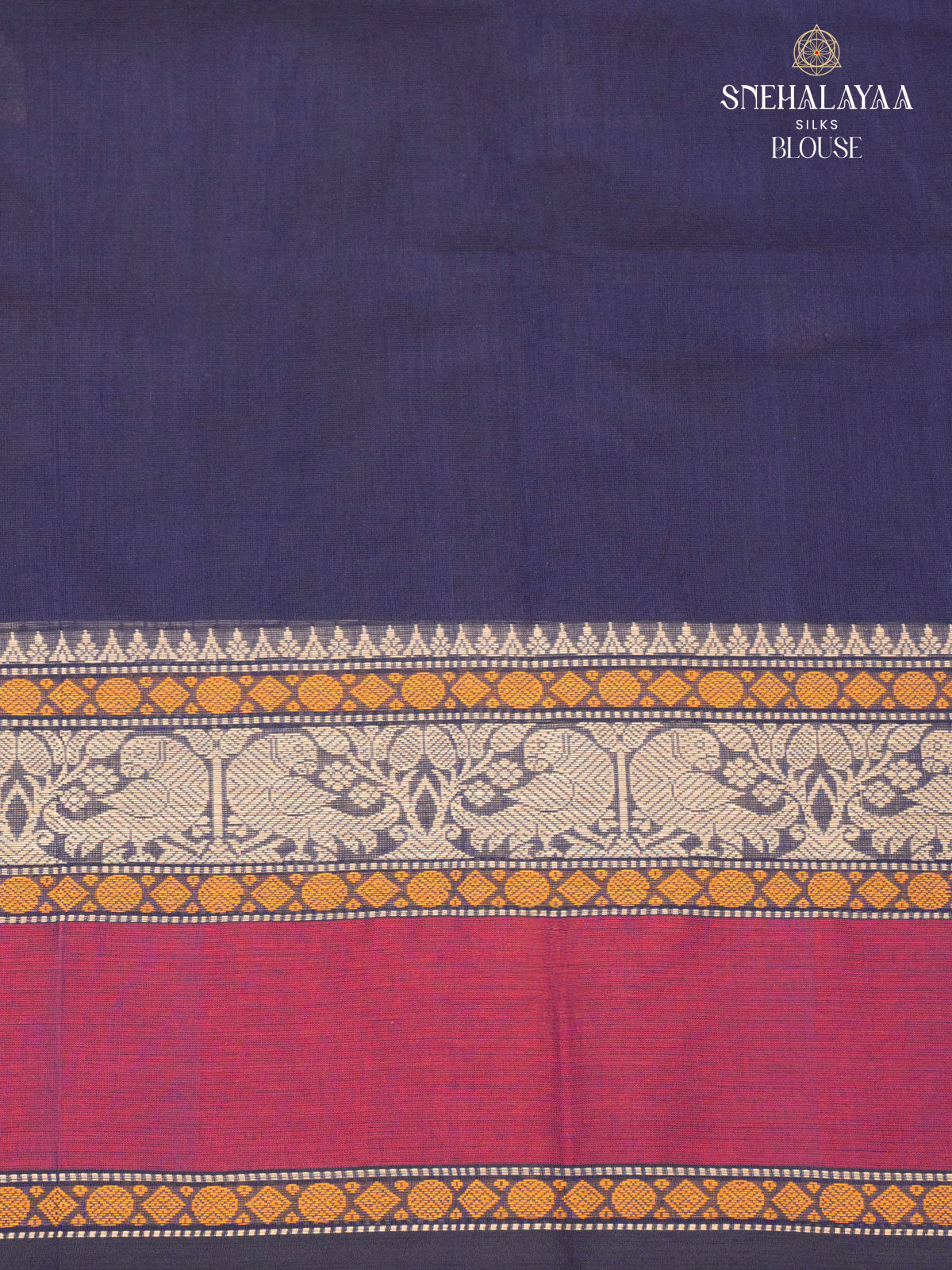 Violet Kanchi Cotton Saree