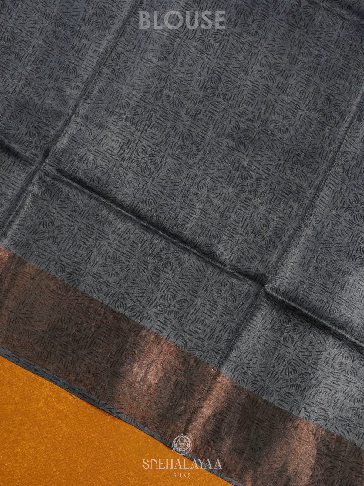 Teal Green Tussar Saree