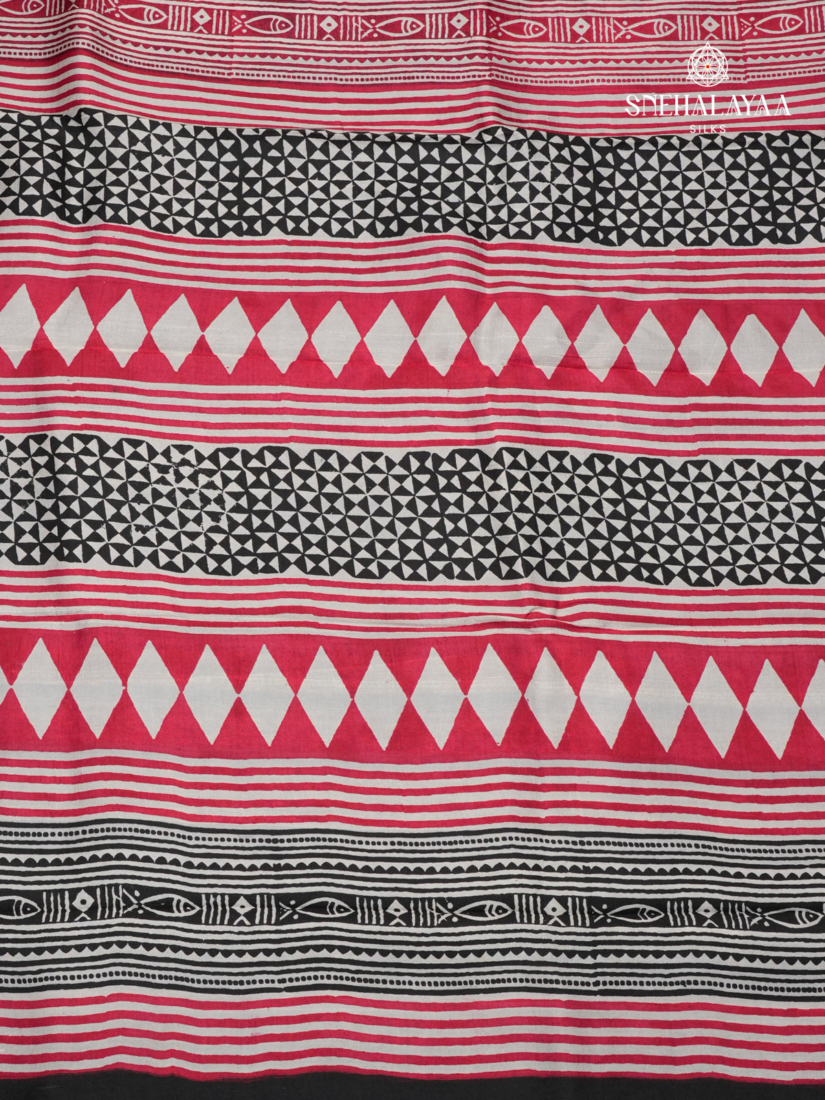 Blue Pure Tussar Silk Saree