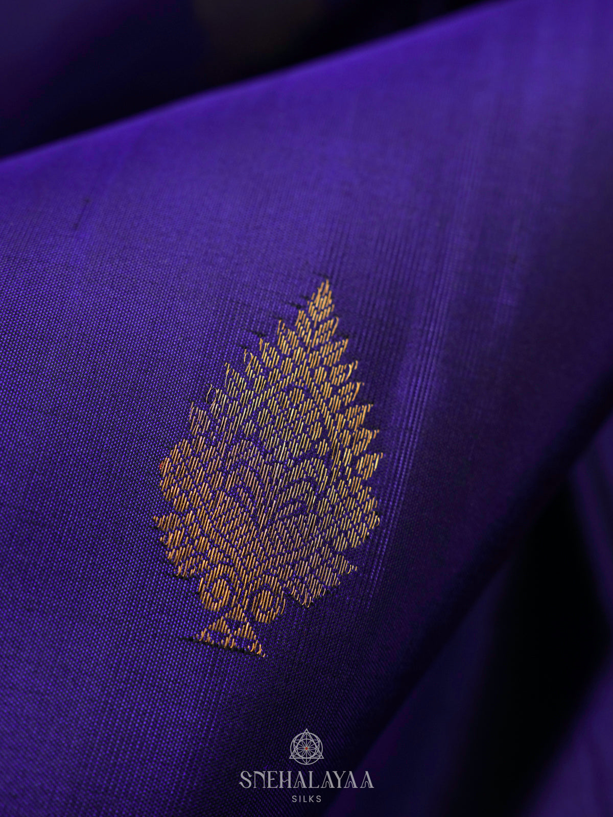 Royal Blue Kanjivaram Silk Saree