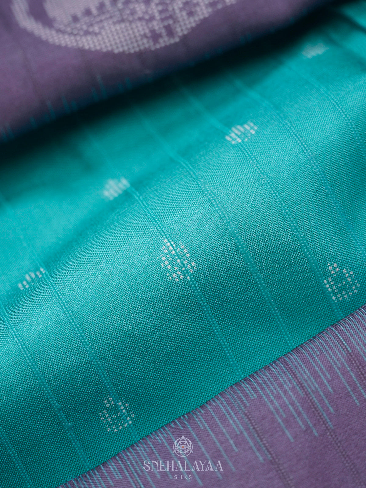 Sea Green Tussar Saree