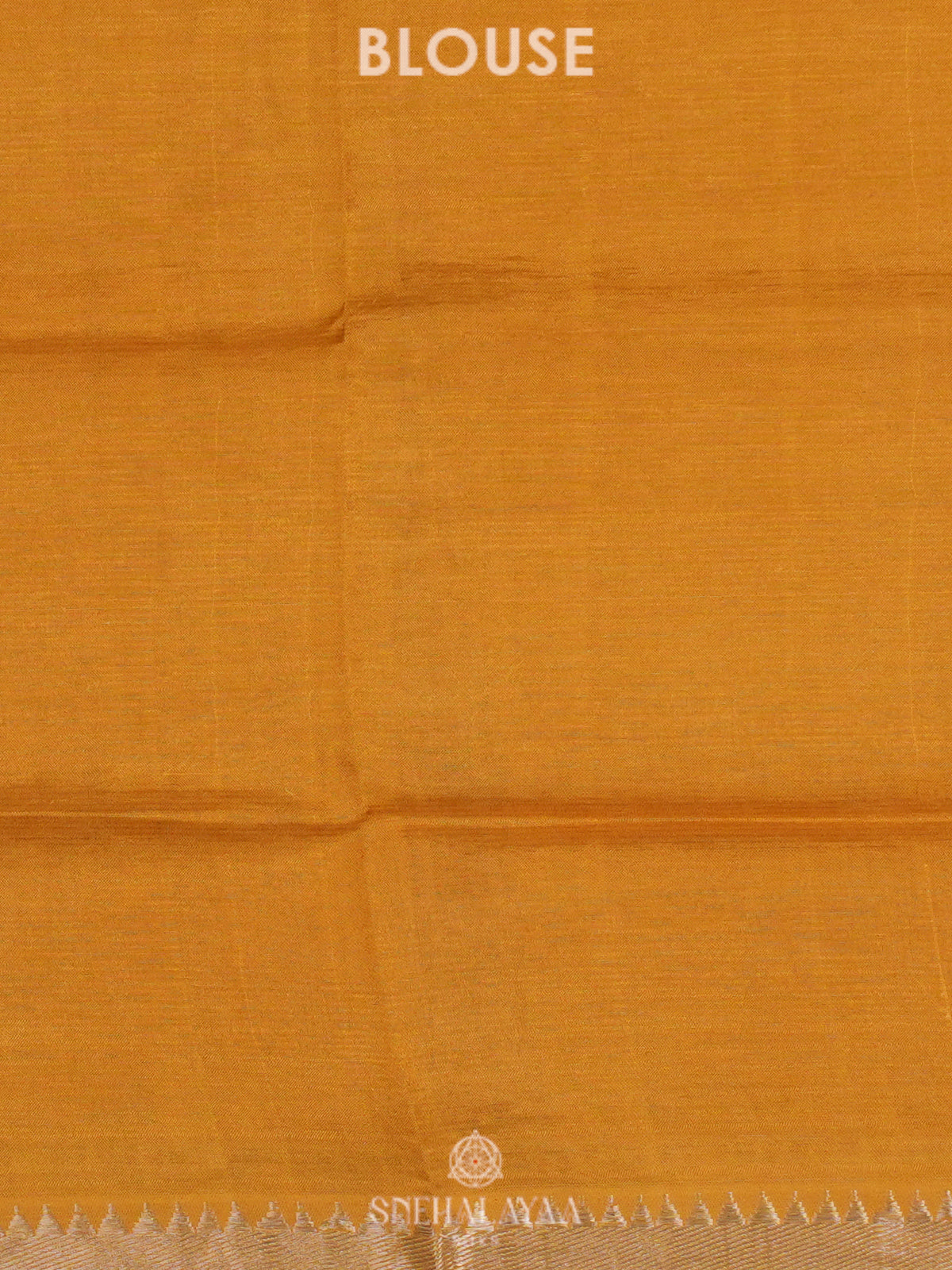 Yellow Checks Printed Mangalagiri Silk Saree