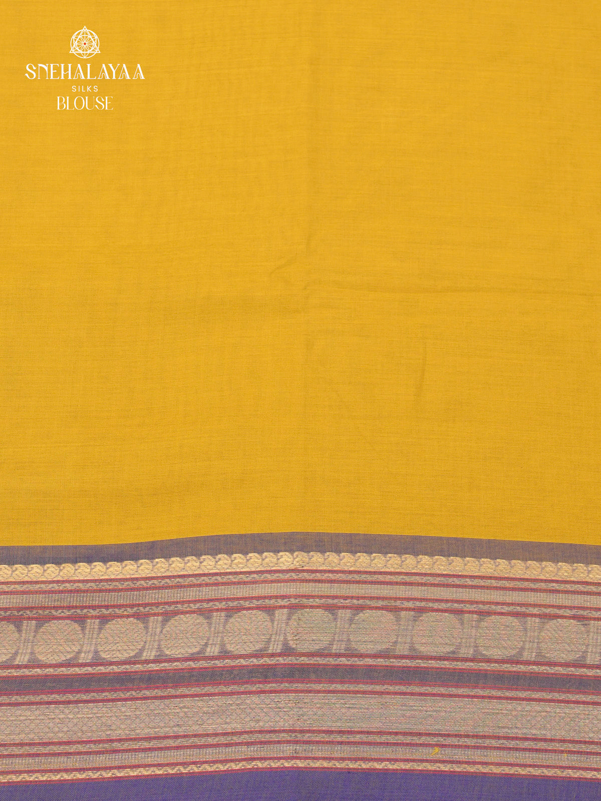 Mustard Chettinad Cotton Saree