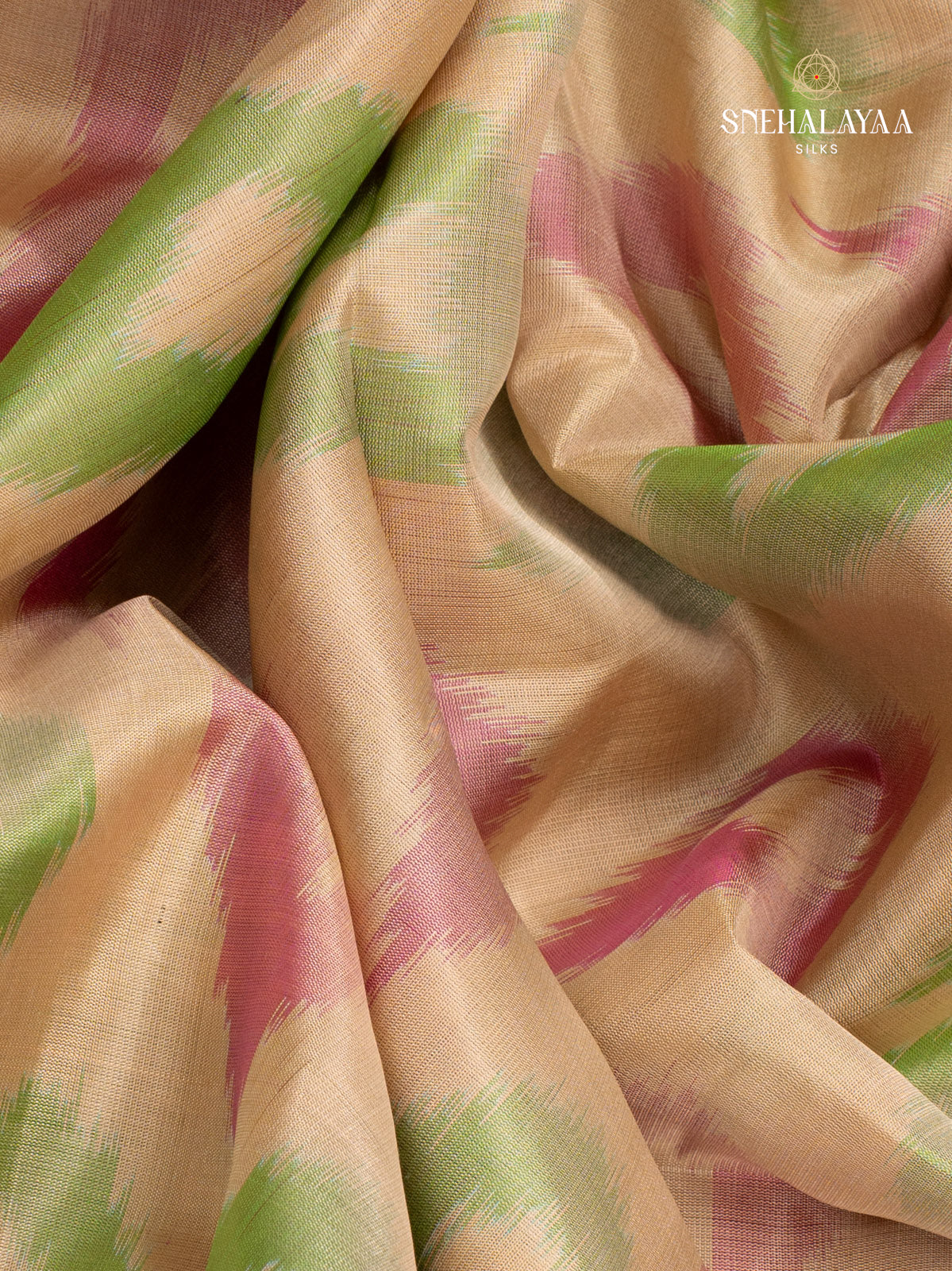 Peach Kanjivaram Soft Silk Saree
