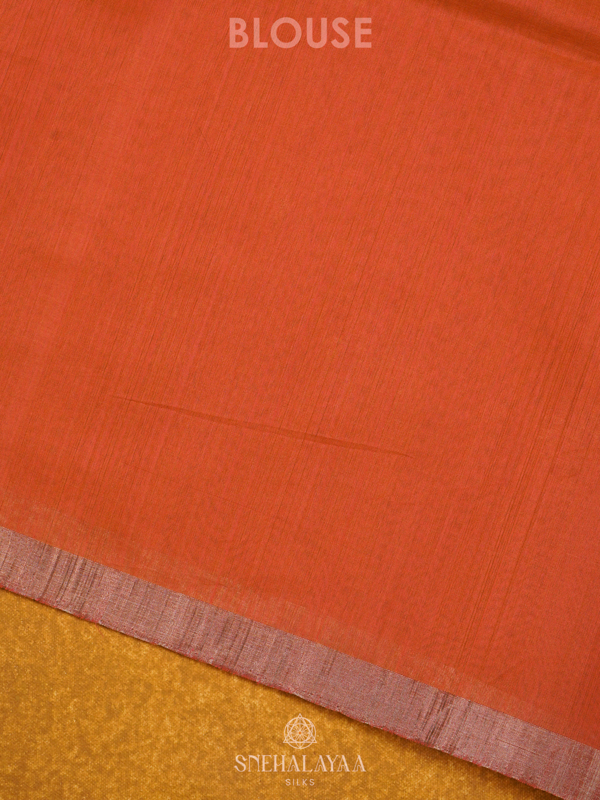 Mango Yellow Kora Silk Cotton Saree