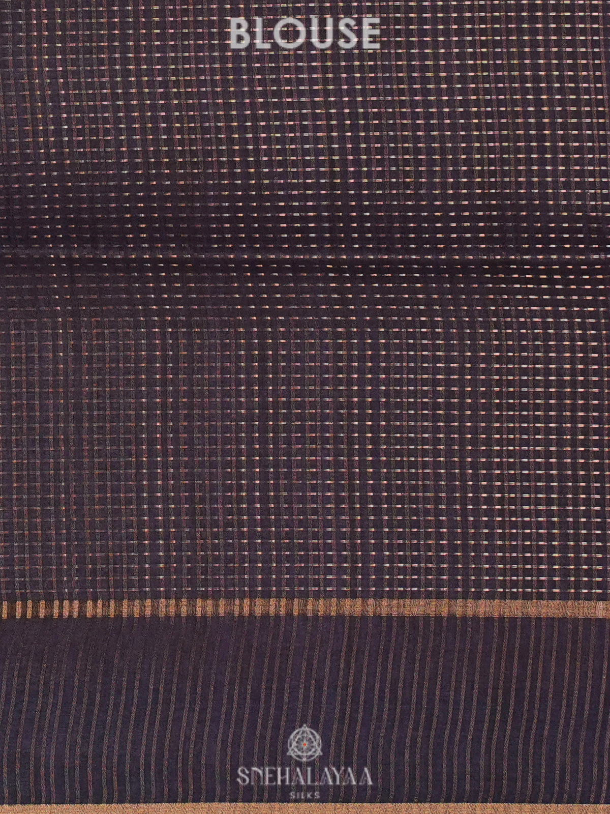 Orange Tussar Saree