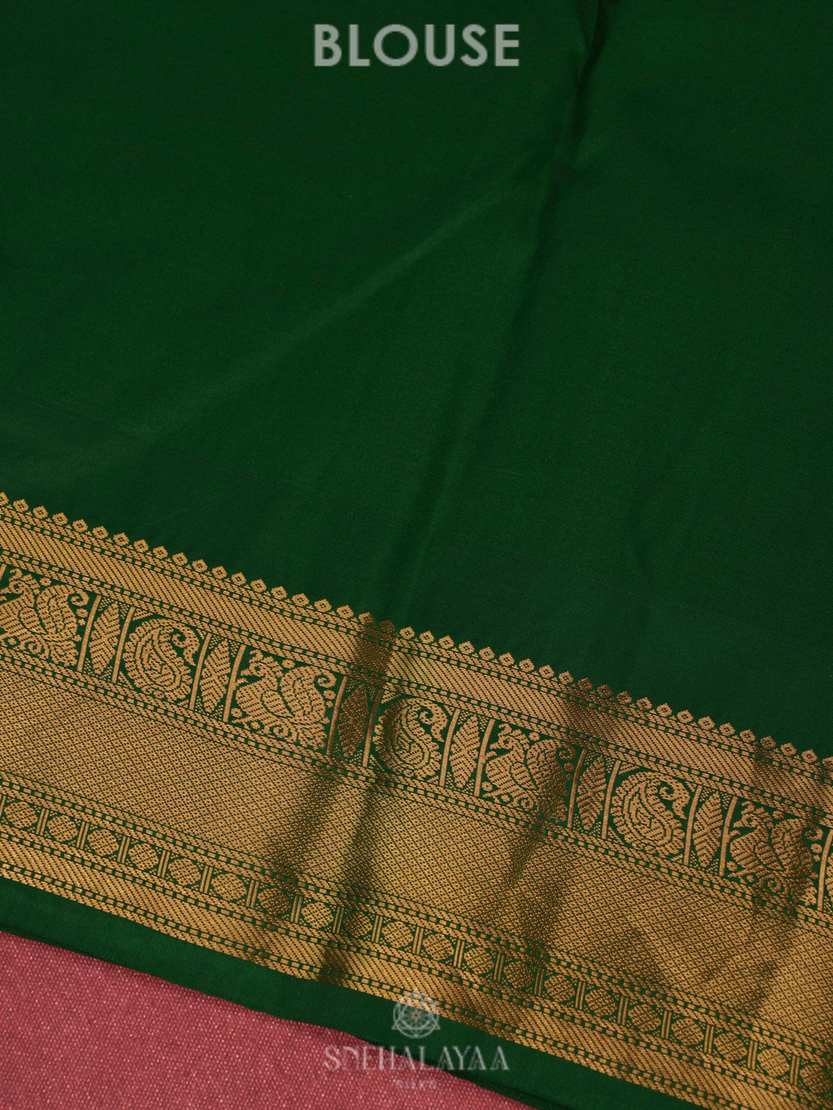 Maroon Kanjivaram Silk Saree