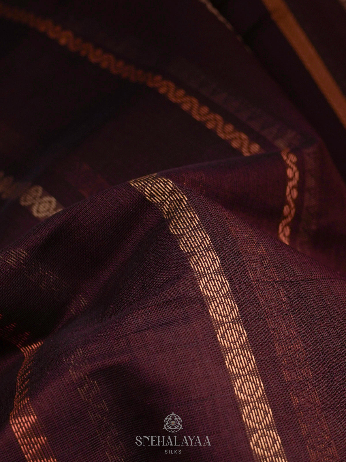 Purple Kanchi Cotton Saree