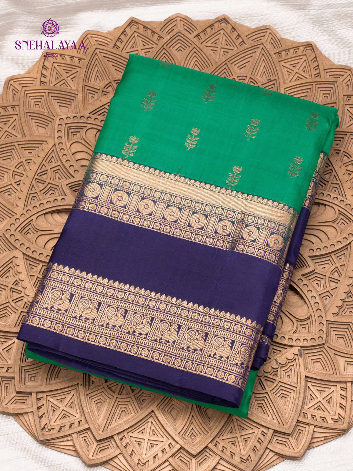 Green Kanjivaram Silk Saree