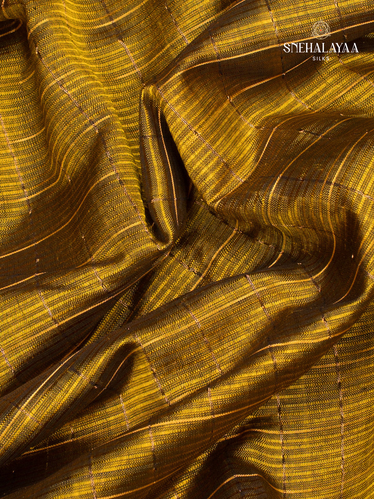 Greyish Yellow Mangalagiri Silk Cotton Saree