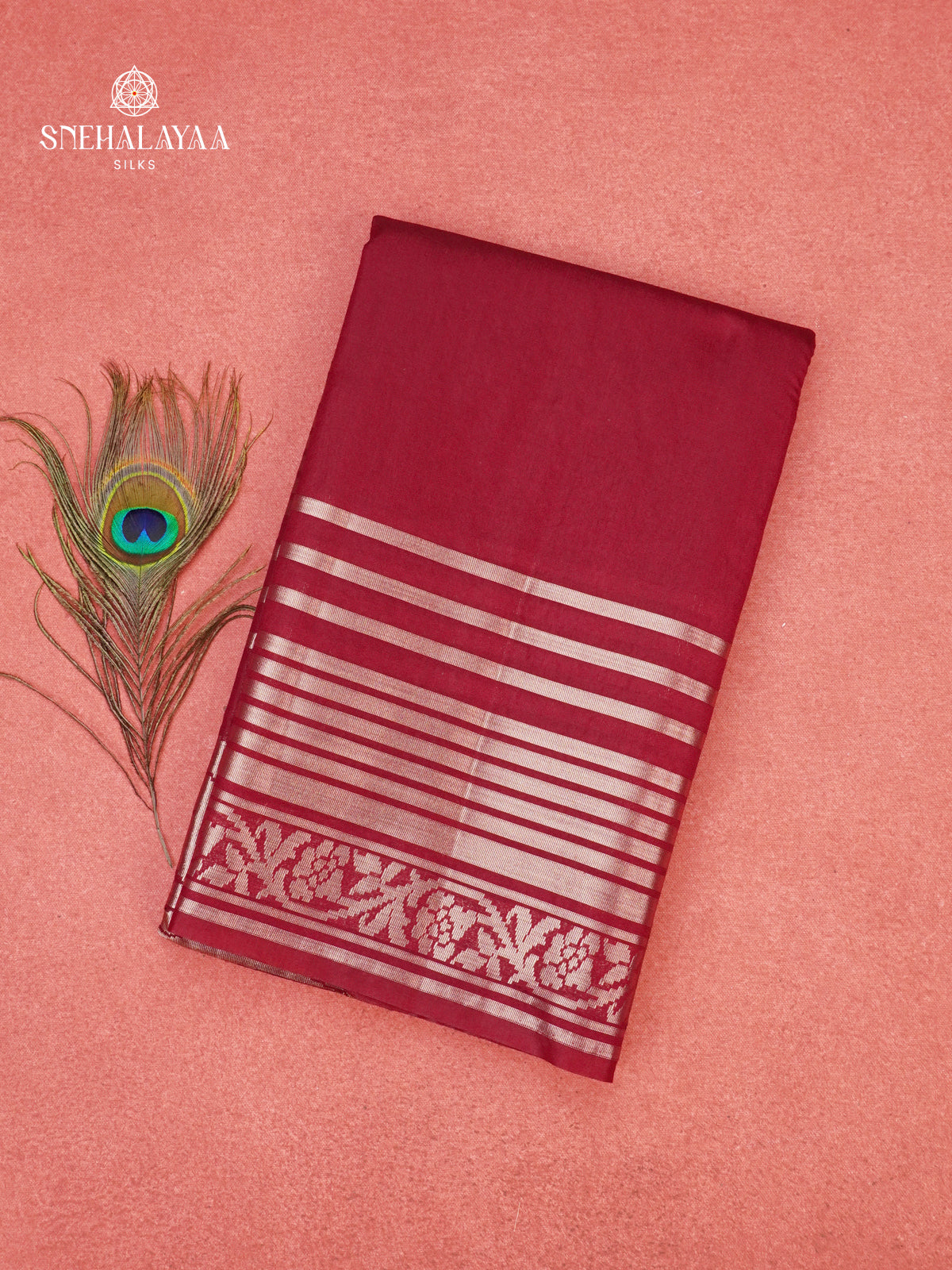Red Banaras Silk Saree
