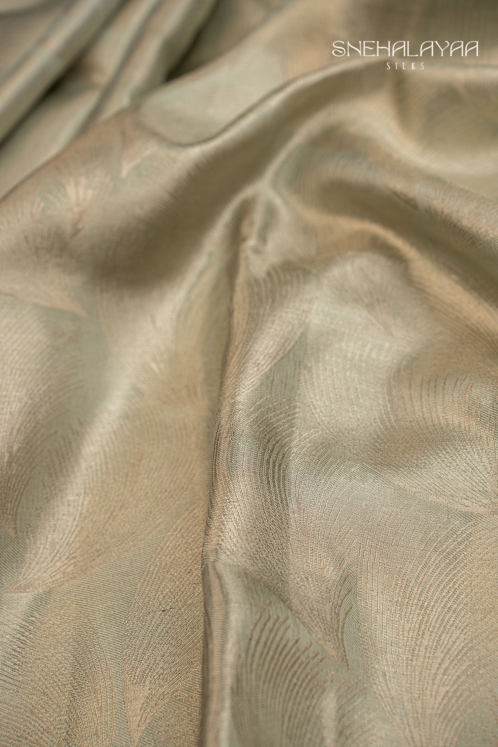 Pistachio Green Kancheevaram Silk Saree