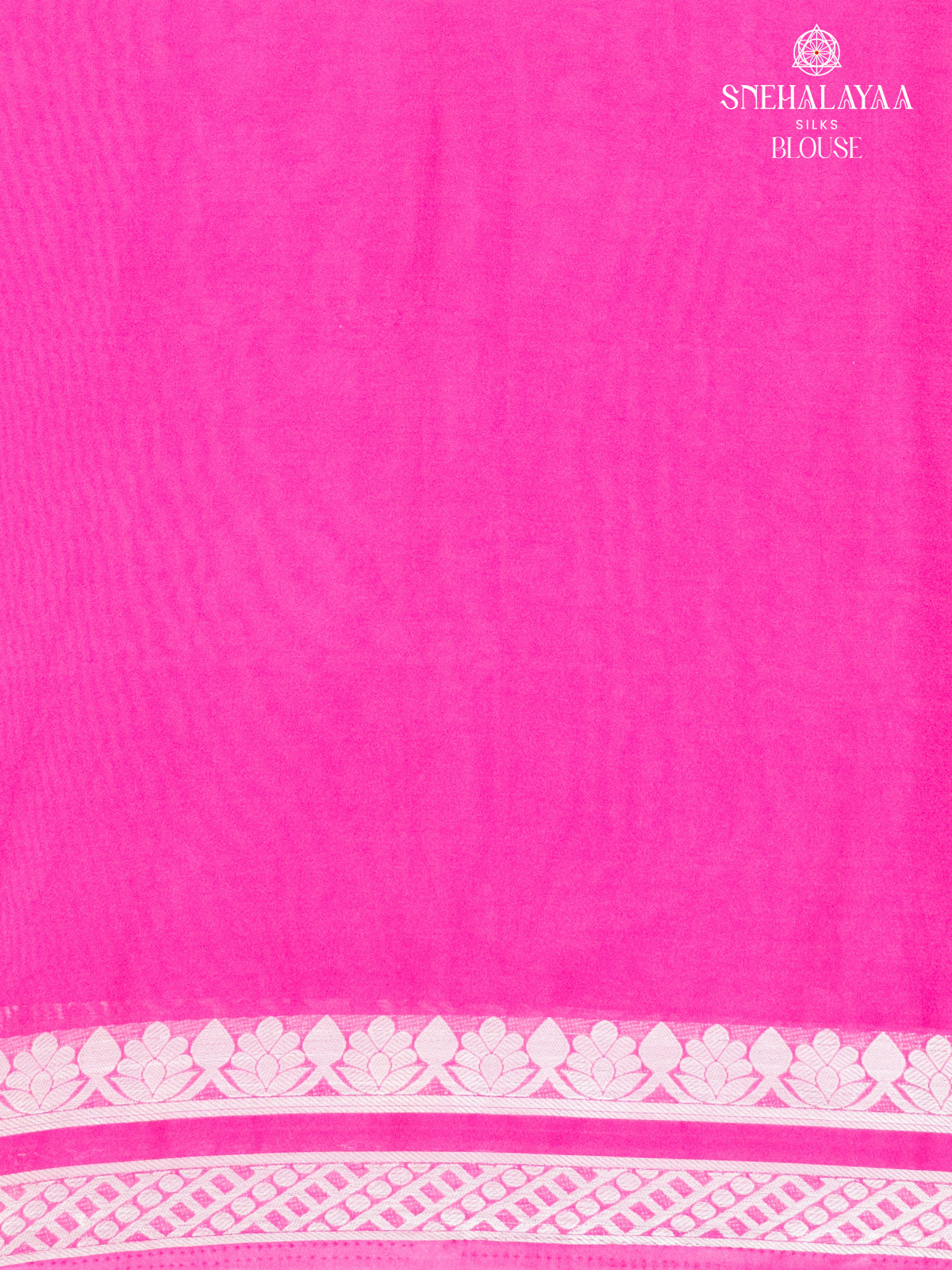 Navy Blue Mysore Silk Saree