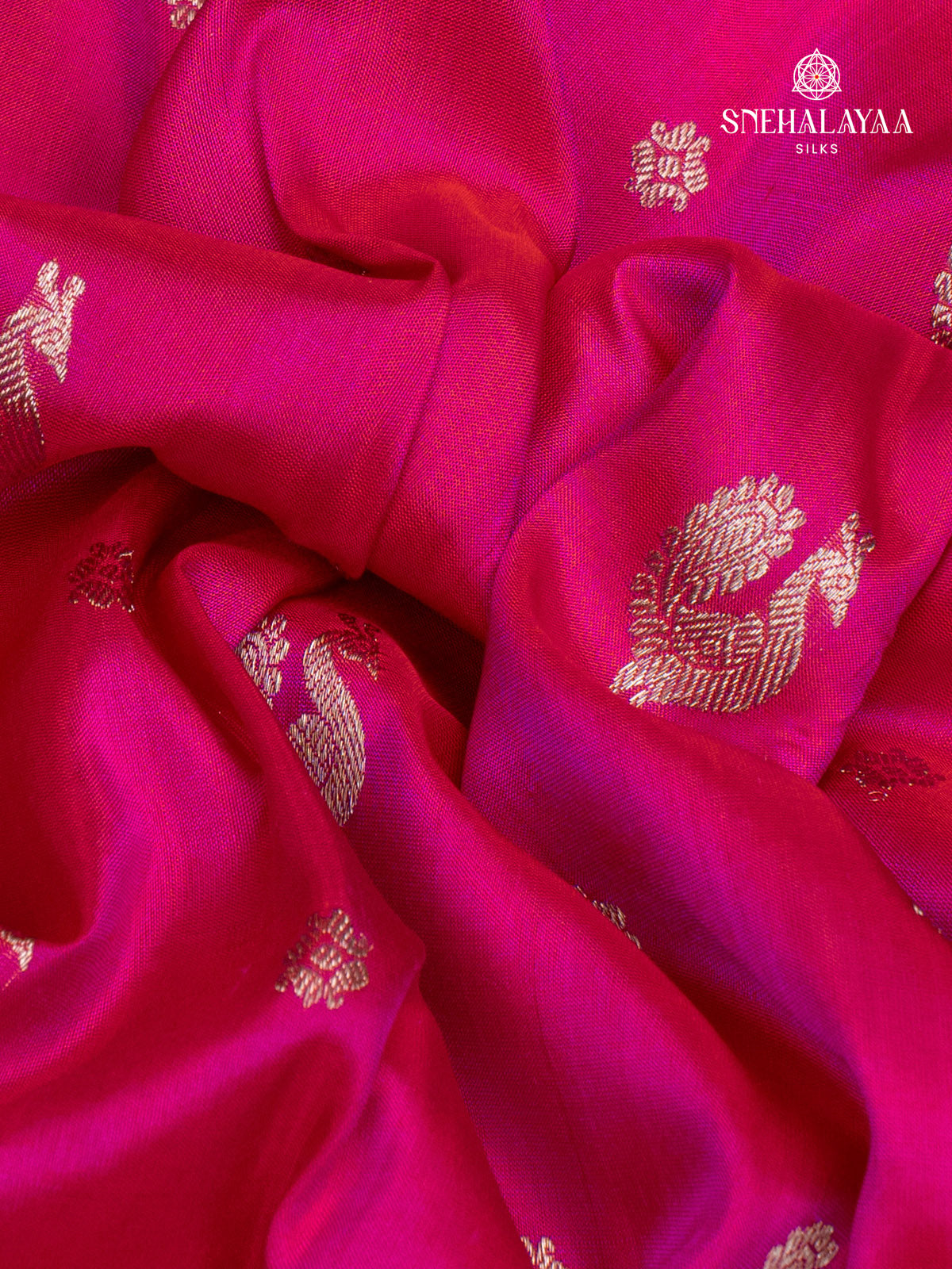 Pink Venkatagiri Silk Saree