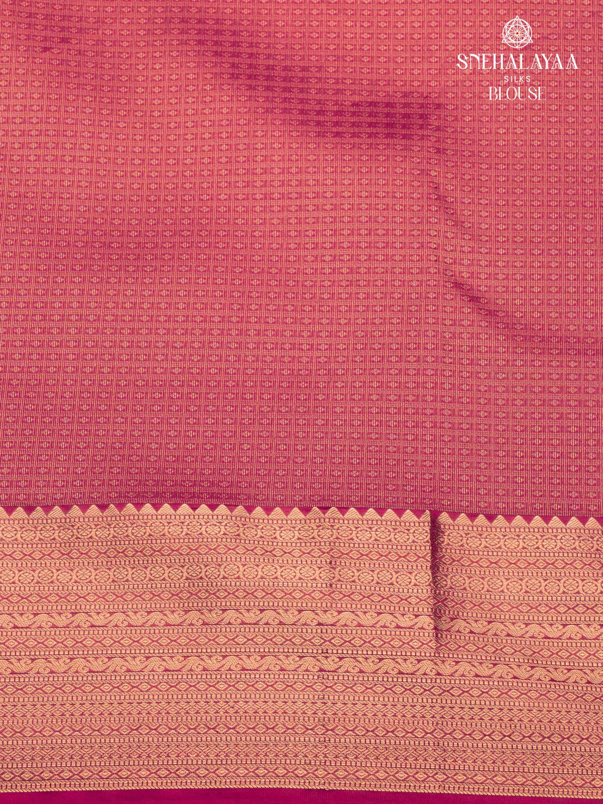 Pink Kanjivaram Silk Saree