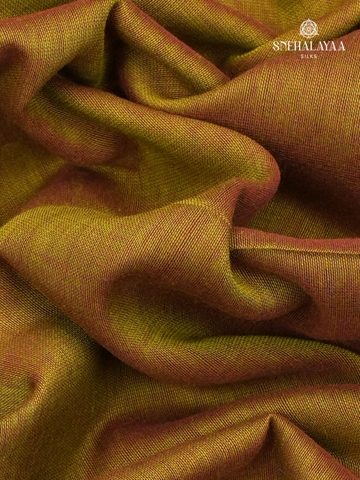 Mustard Khadi Cotton Saree