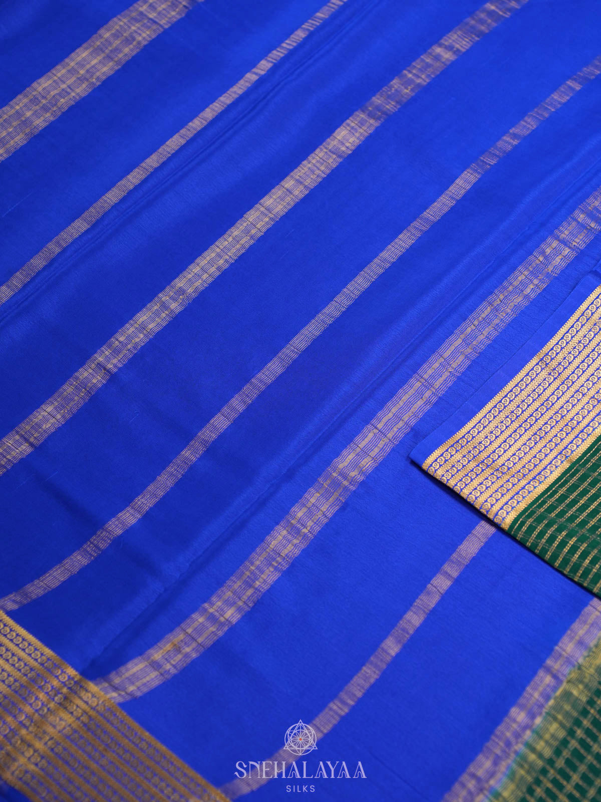 Green Mysore Silk Saree