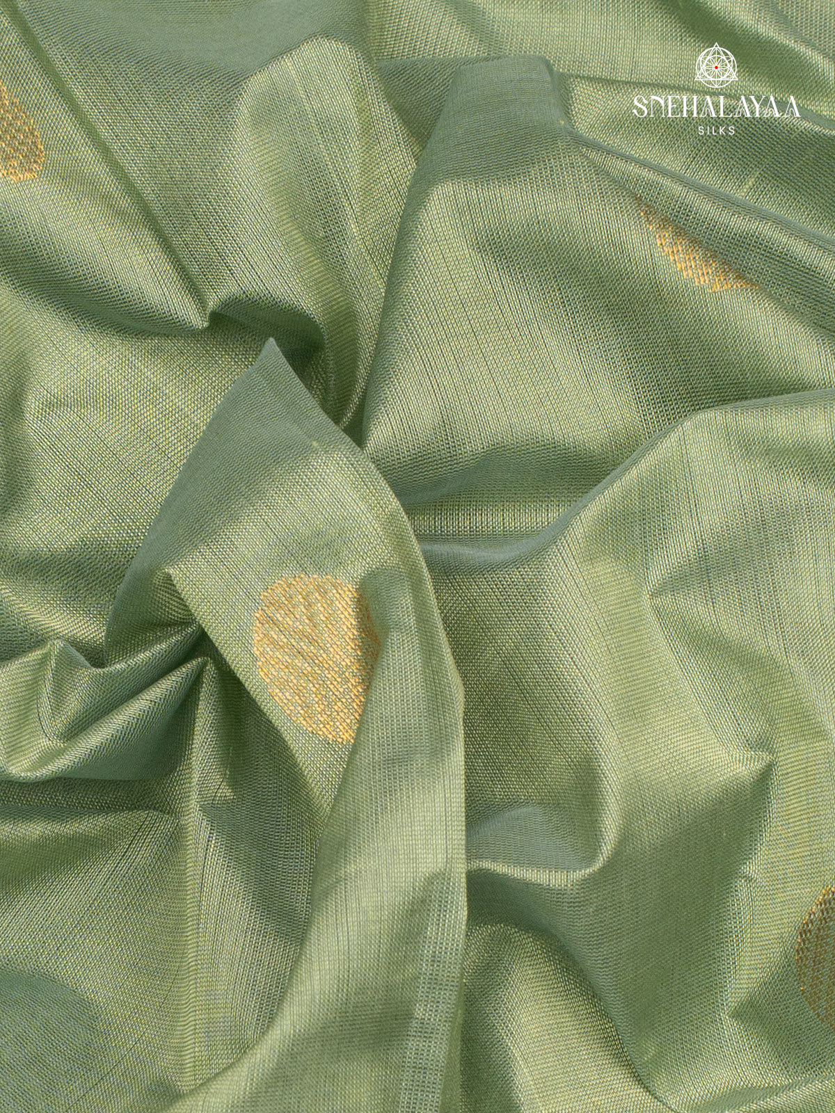 Green Kanchi Silk Cotton Saree