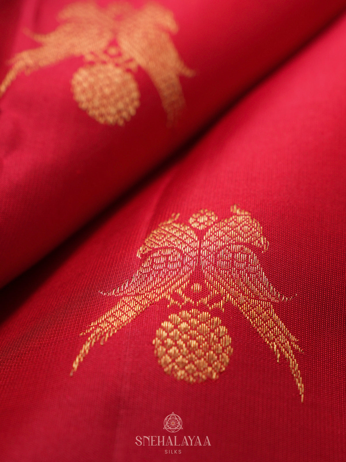 Fuchsia Pink Kanjivaram Silk Saree