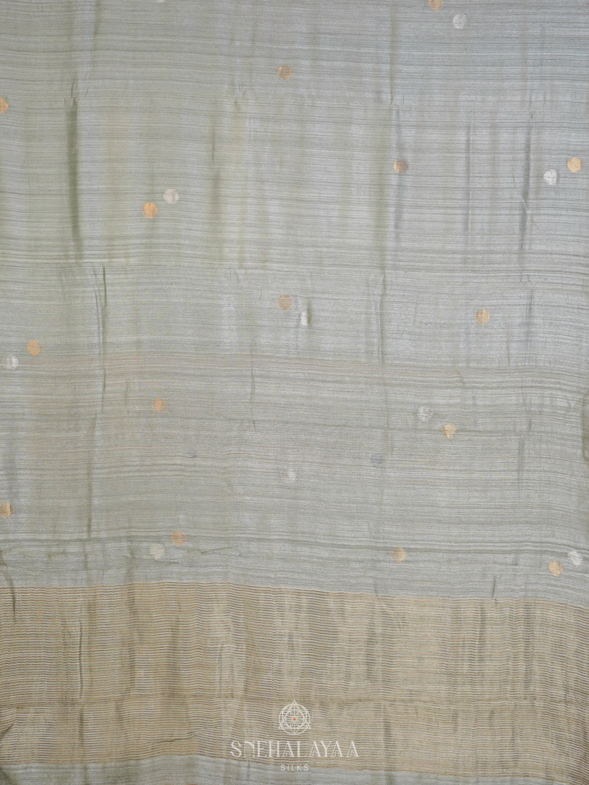 Grey Matka Saree