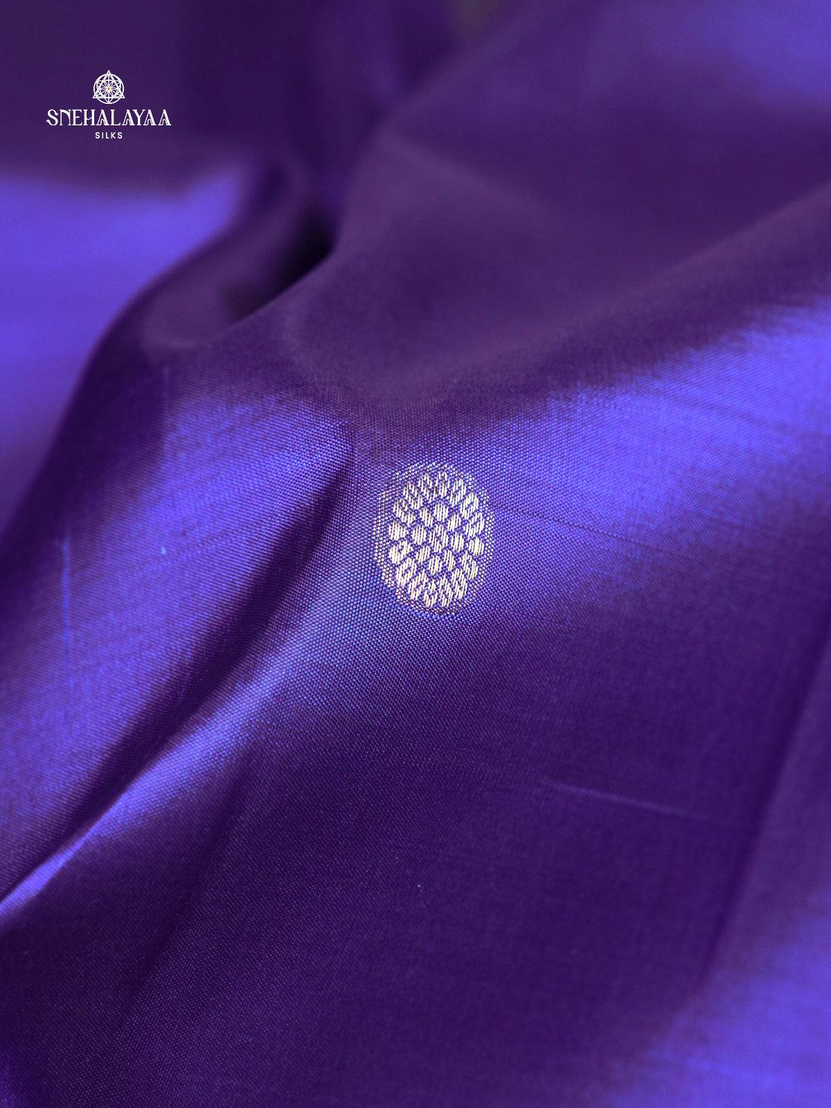 Navy Blue Kanjivaram Silk Saree