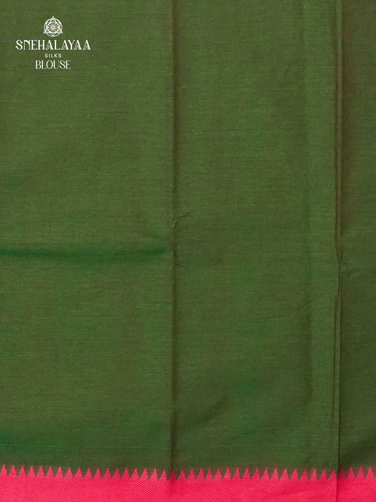 Forest Green Chettinad Cotton Saree