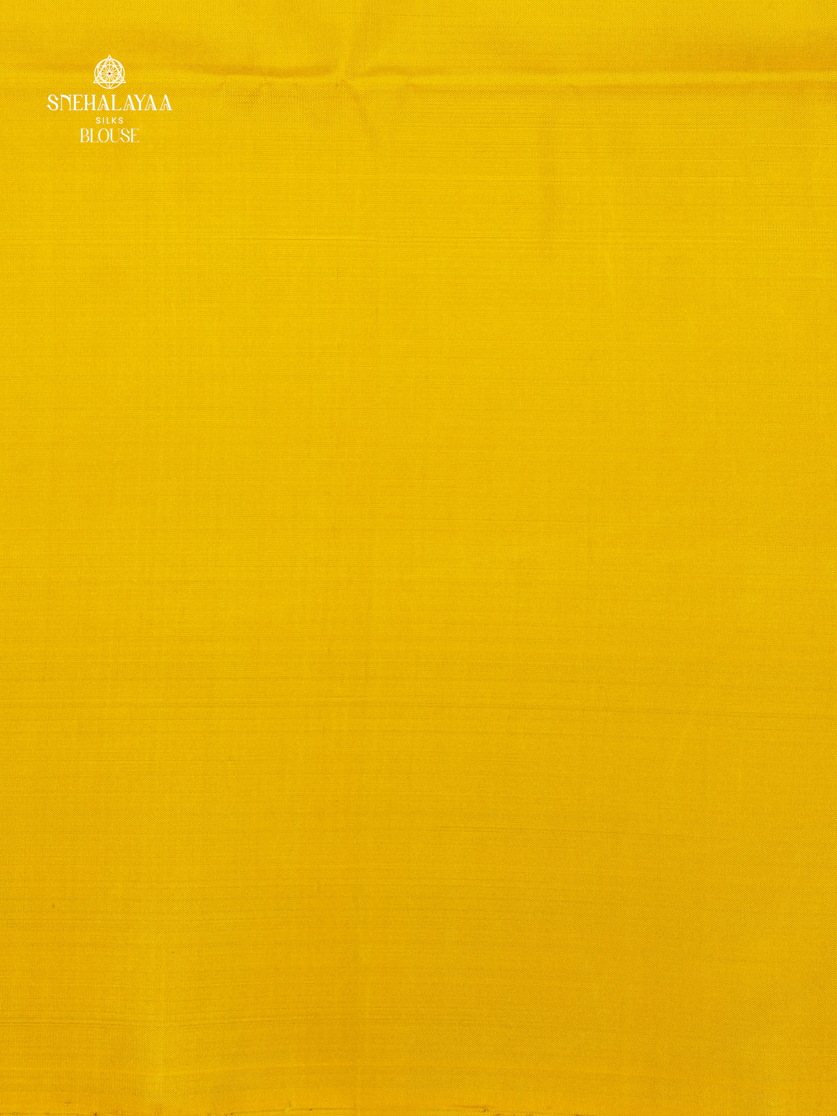 Yellow Borderless Kanjivaram Soft Silk Saree