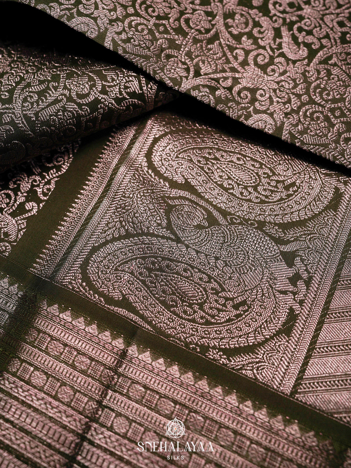 Green Kanjivaram Silk Saree