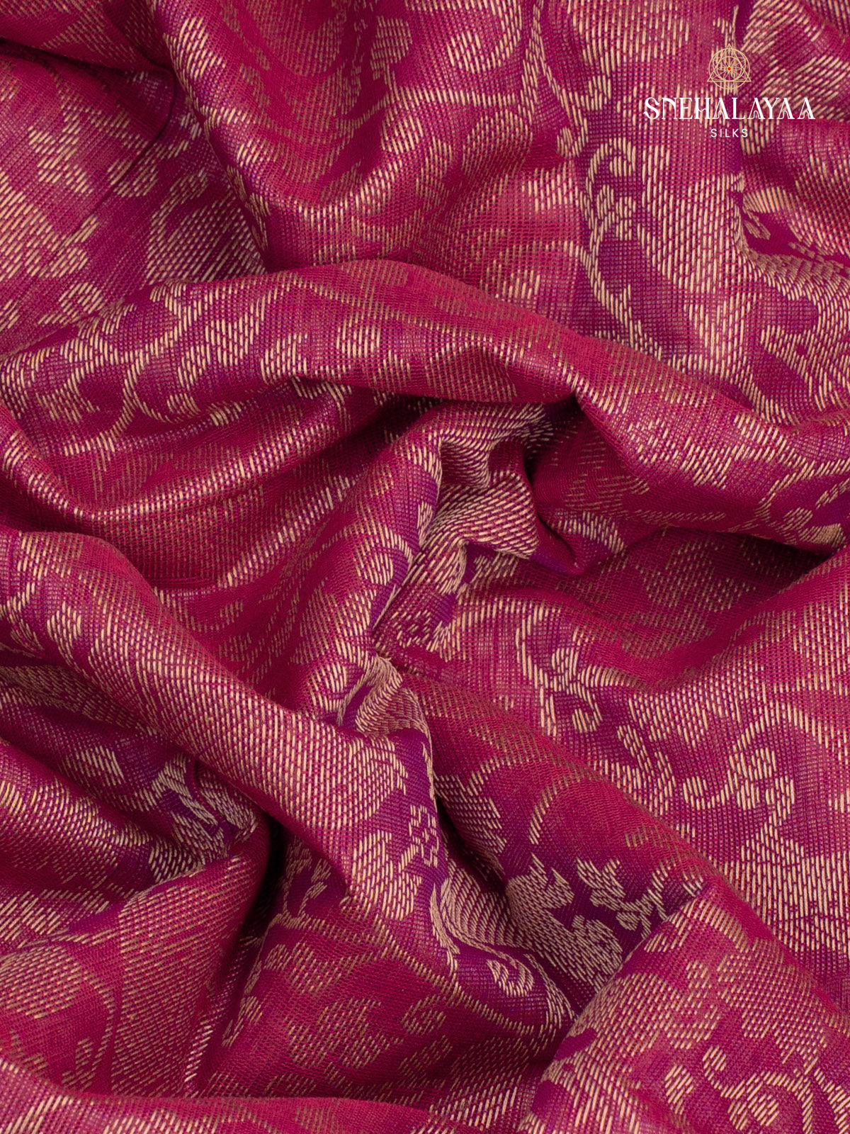 Pink Kanchi Cotton Saree