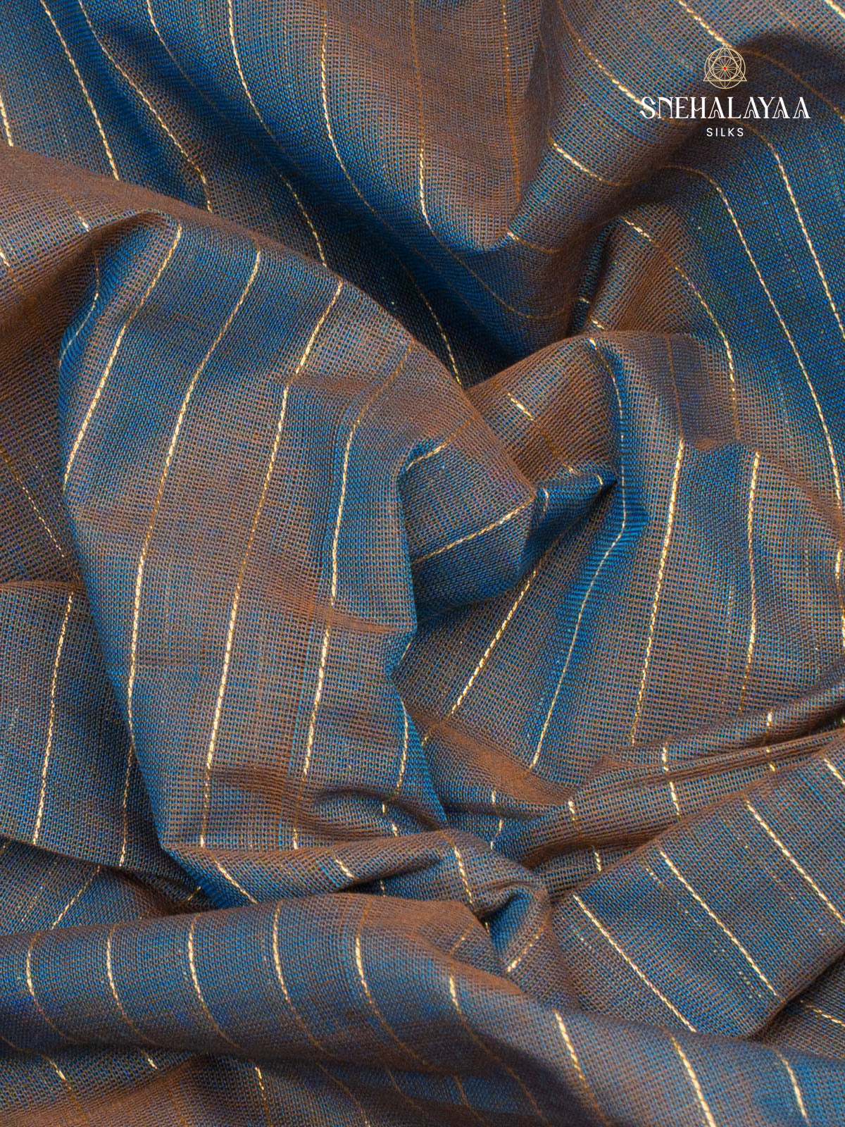 Blue Chettinad Cotton Saree