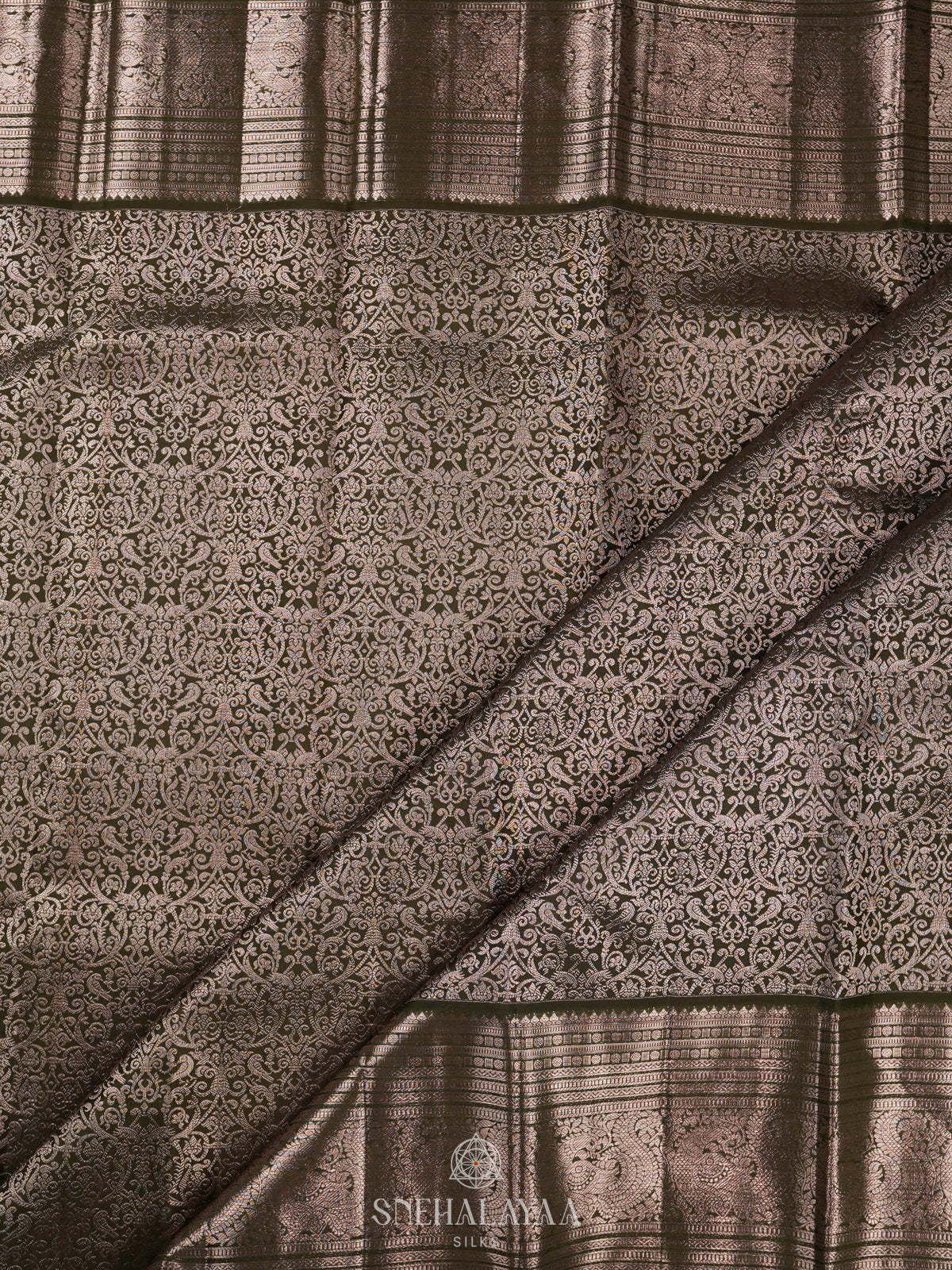 Green Kanjivaram Silk Saree