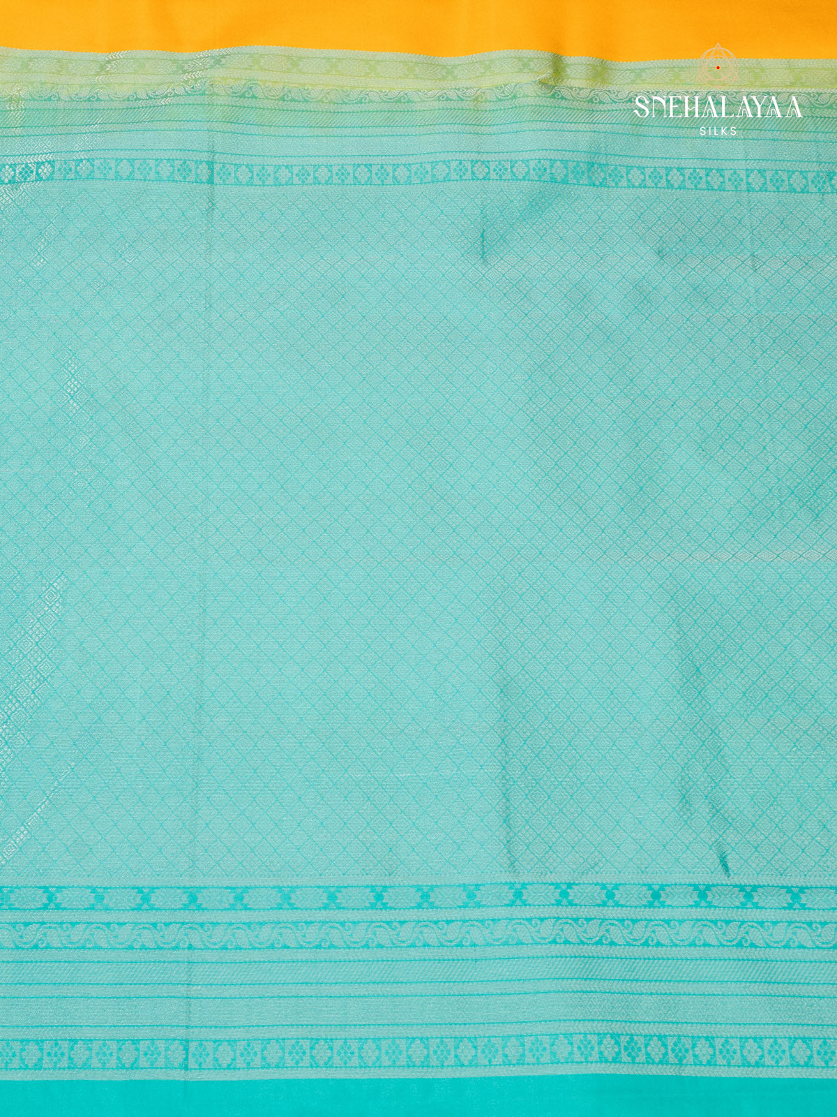 Yellow Kanjivarm Silk Saree