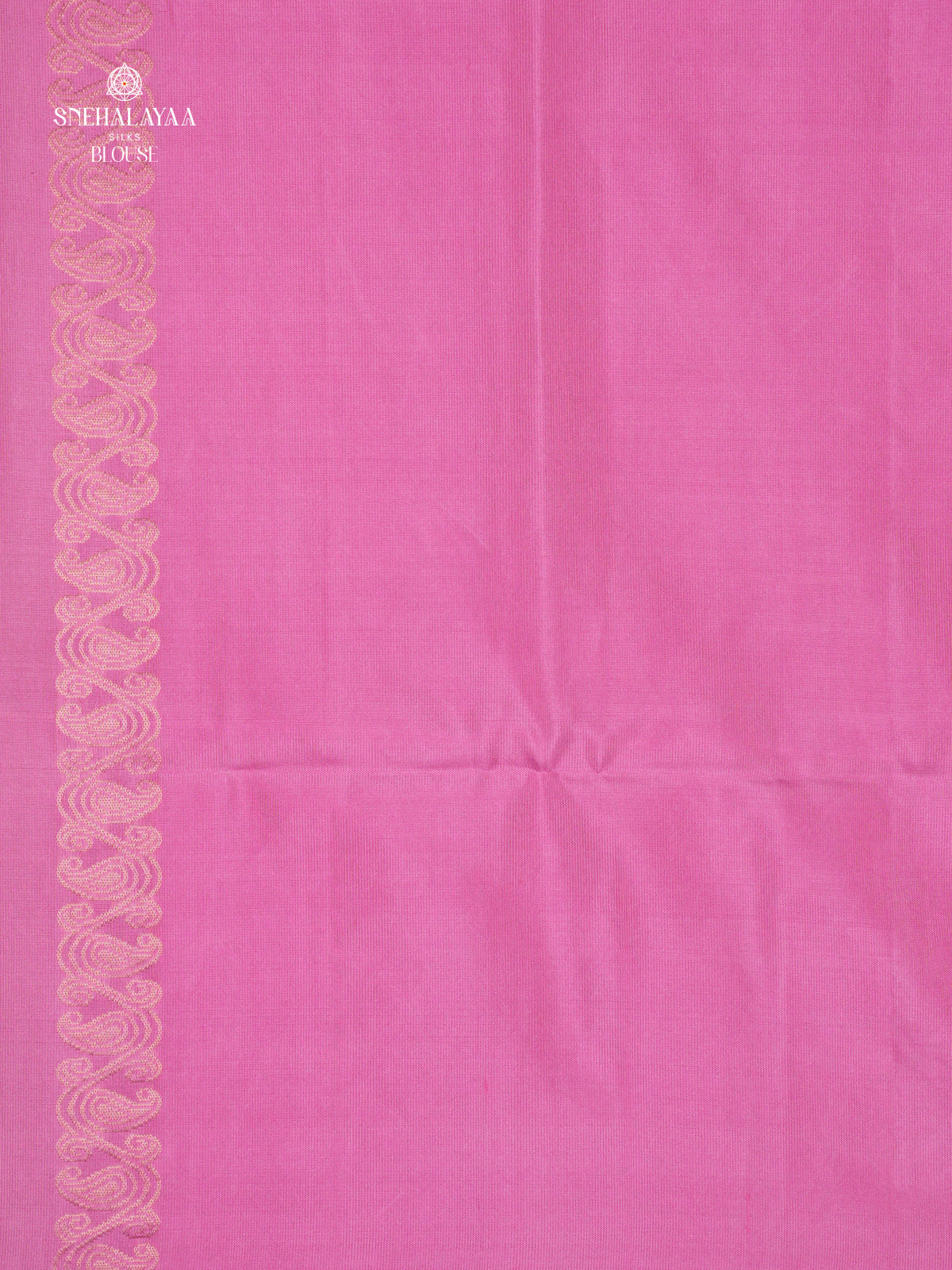 Lime Green Borderless Kanjivaram Soft Silk Saree