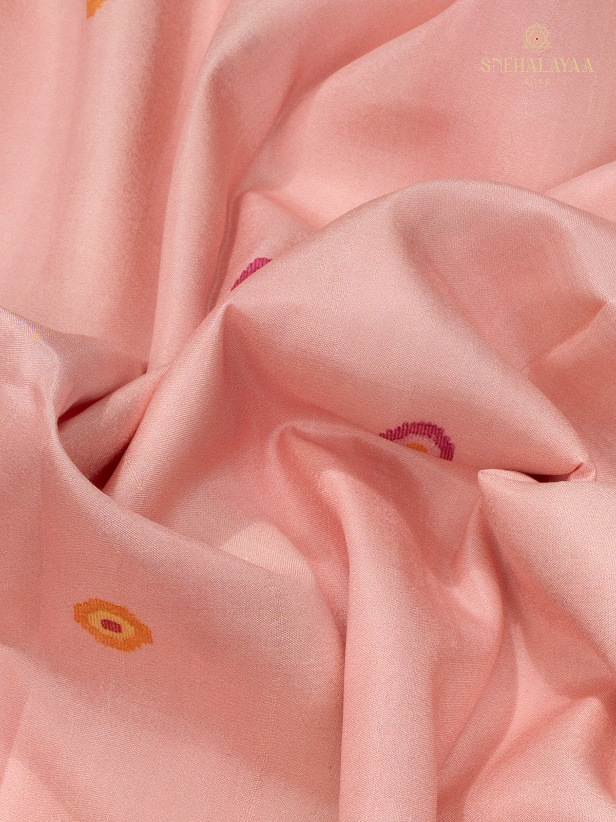 Pink Tussar Saree