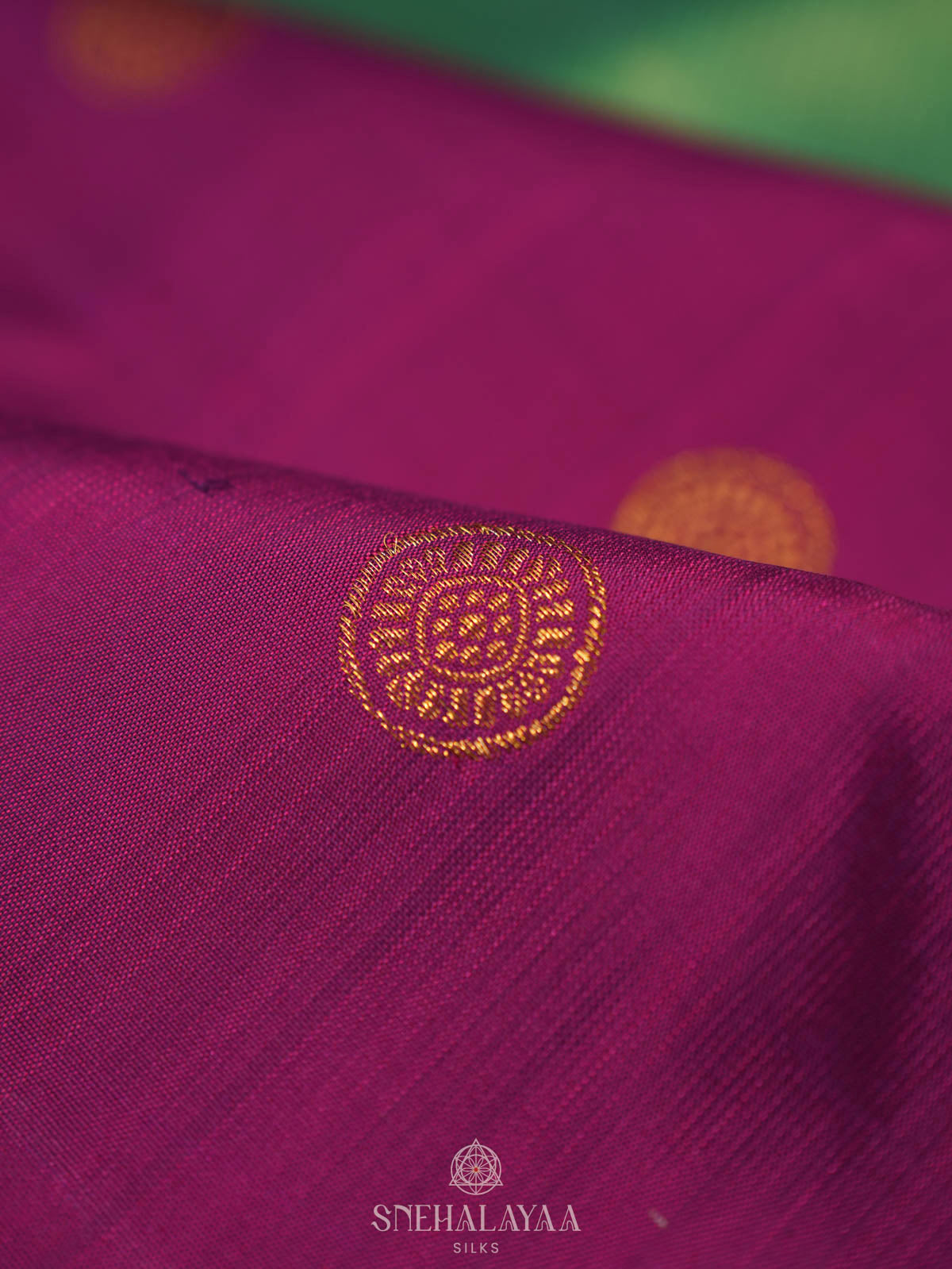 Magenta Kanjivaram Silk Saree