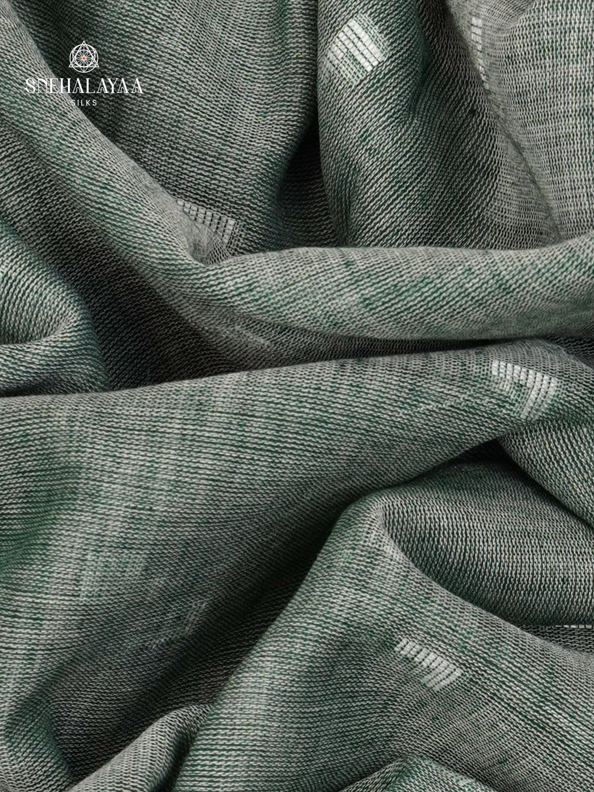 Grey Sambalpuri Cotton Saree