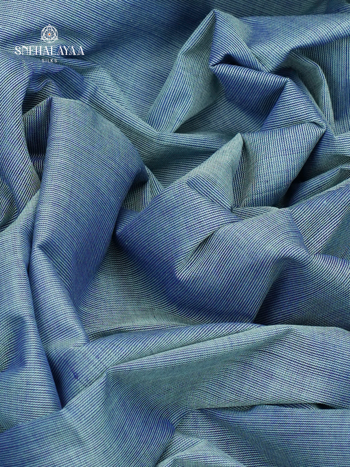 Blue Chettinad Cotton Saree