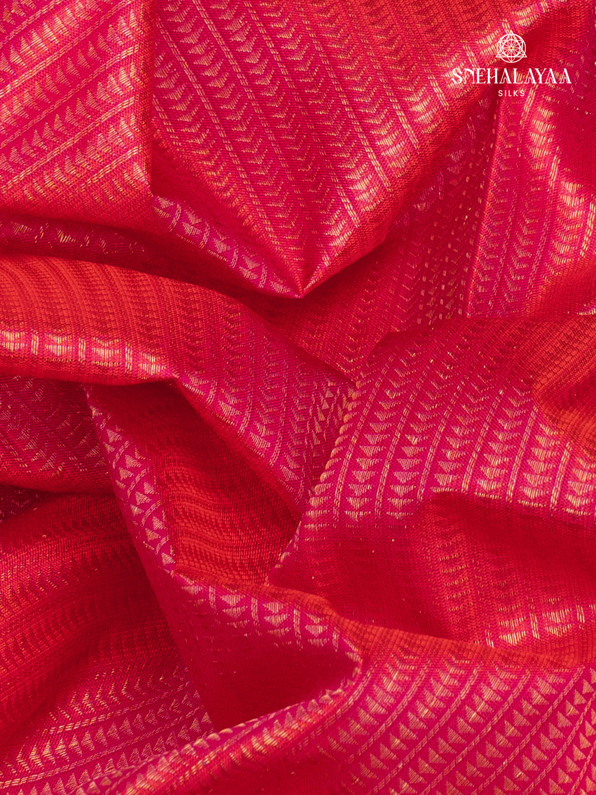 Rani Pink Kanjivaram Silk Saree