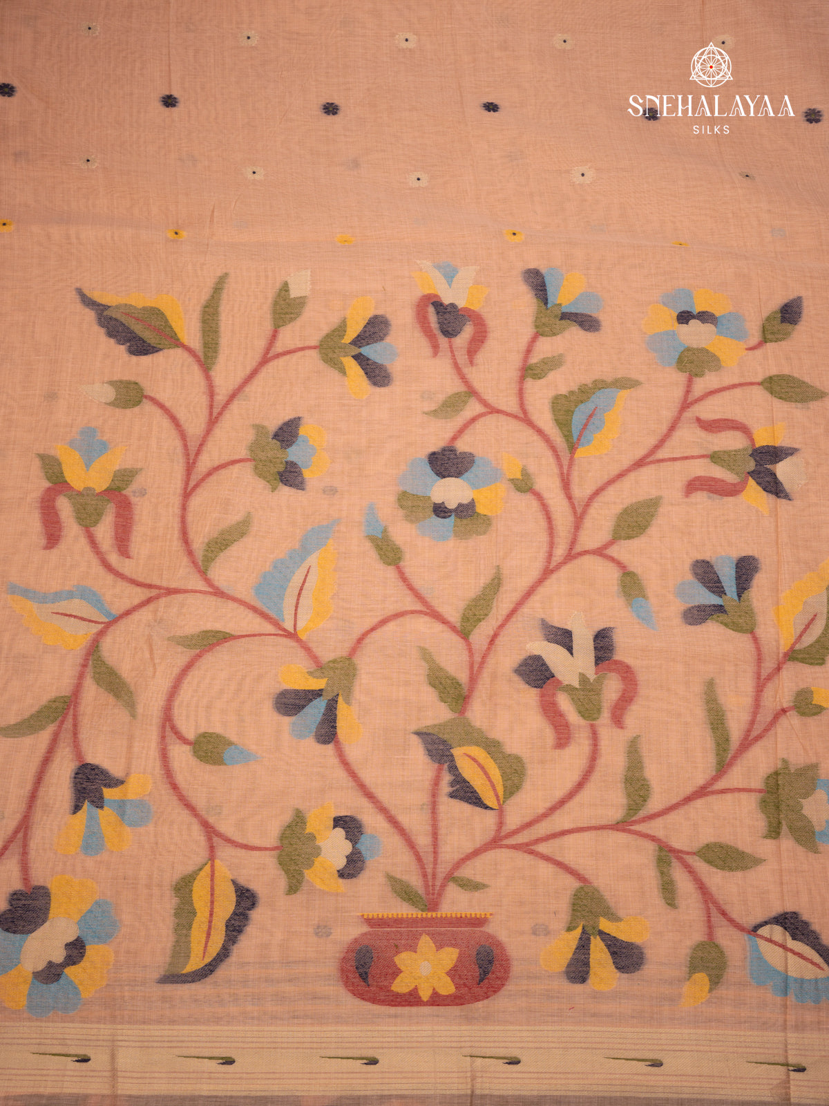 Sandal Munga Cotton Saree