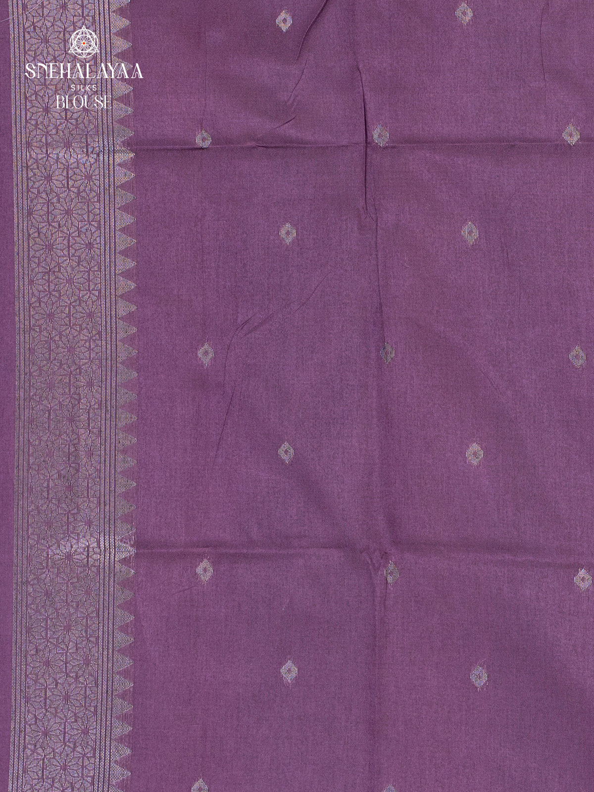 Purple Jute Saree