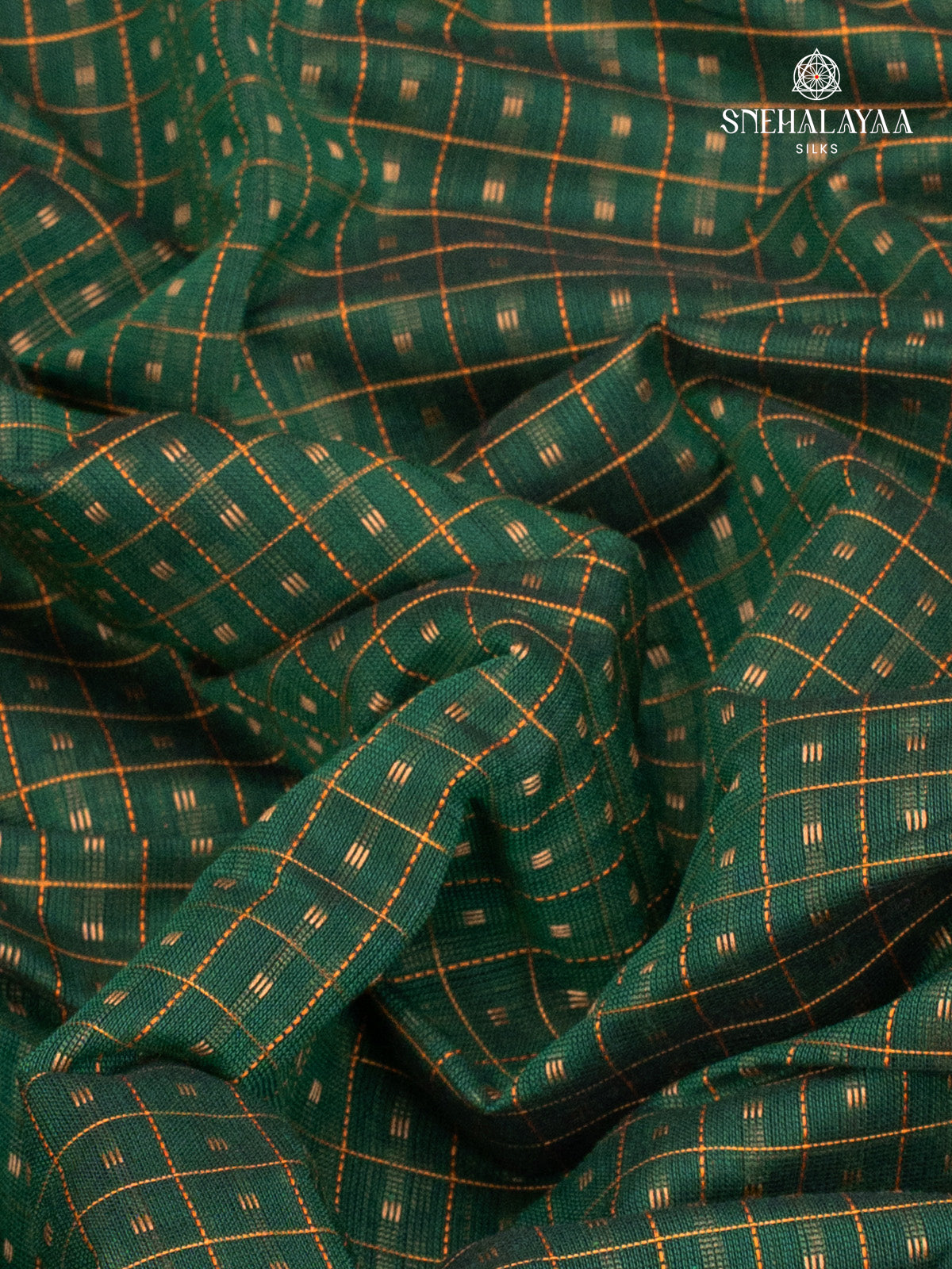 Green Pure Kanchi Cotton Saree