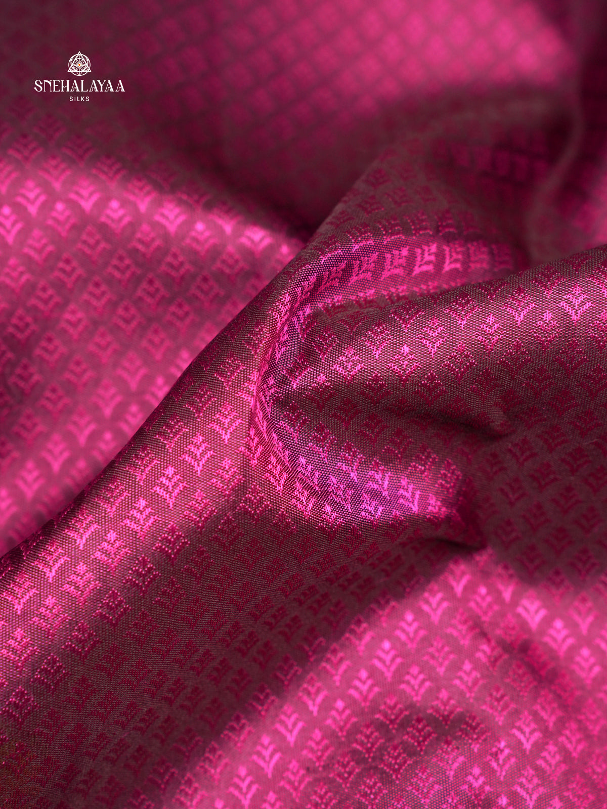 Magenta Kanjivaram Silk Saree