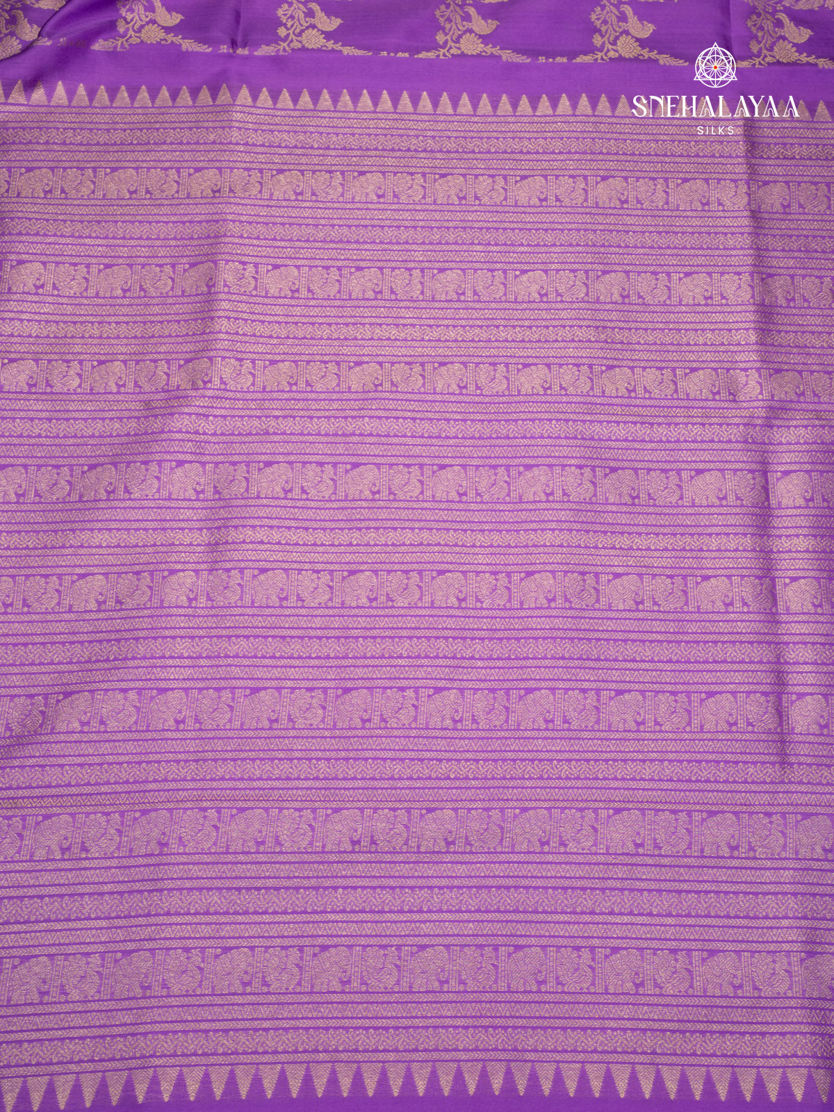 lavender Venkatagiri Silk Saree